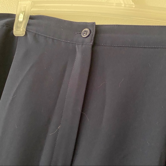 Sag Harbor Navy Stretch Straight Leg Pants - Picture 4 of 5